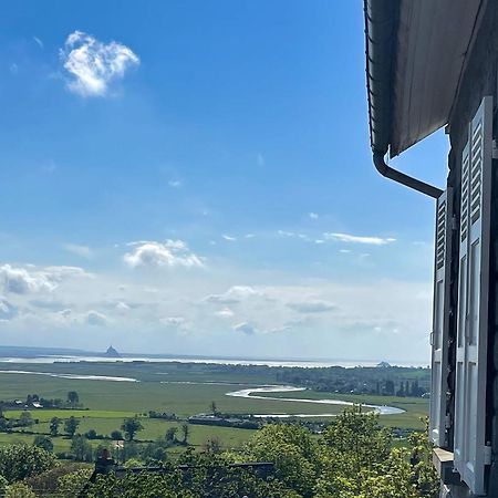 La Butte - Maison De Vacances Avranches Avec Vue Sur Le Mont Saint Michel 勒瓦尔圣贝尔 外观 照片